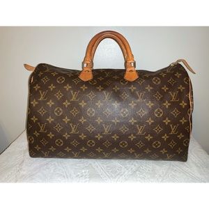 🚫SOLD🚫 Louis Vuitton Speedy 40, Lock & Key 🔐